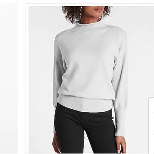 Express mock neck sweater